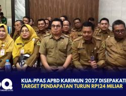 KUA-PPAS APBD Karimun 2027 Disepakati, Target Pendapatan Turun Rp124 Miliar