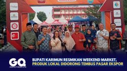 Bupati Karimun Resmikan Weekend Market, Produk Lokal Didorong Tembus Pasar Ekspor