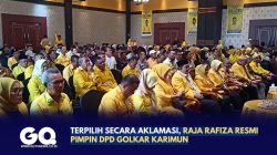 Terpilih Secara Aklamasi, Raja Rafiza Resmi Pimpin DPD Golkar Karimun