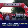 Wako Lis Lepas Peserta Gerak Jalan Tri Lomba Juang Tanjungpinang
