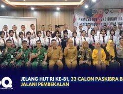 Jelang HUT RI ke-81, 33 Calon Paskibra Bintan Jalani Pembekalan