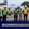 Bupati Iskandarsyah Hadiri Peletakan Batu Pertama Revitalisasi Gedung BPS Karimun