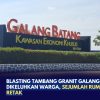 Blasting Tambang Granit Galang Batang Dikeluhkan Warga, Sejumlah Rumah Diduga Retak