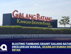 Blasting Tambang Granit Galang Batang Dikeluhkan Warga, Sejumlah Rumah Diduga Retak