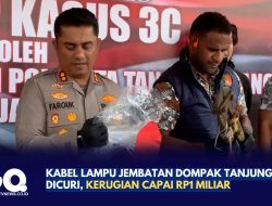 Kabel Lampu Jembatan Dompak Tanjungpinang Dicuri, Kerugian Capai Rp1 Miliar