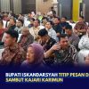 Bupati Iskandarsyah Titip Pesan Dalam Pisah Sambut Kajari Karimun