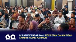 Bupati Iskandarsyah Titip Pesan Dalam Pisah Sambut Kajari Karimun