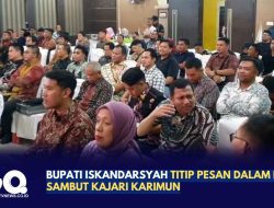 Bupati Iskandarsyah Titip Pesan Dalam Pisah Sambut Kajari Karimun