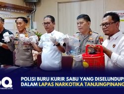 Polisi Buru Kurir Sabu yang Diselundupkan ke Dalam Lapas Narkotika Tanjungpinang