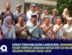 Lewat Pencoblosan Langsung, Muhammad Yasir Terpilih Sebagai Ketua RW 03 Kelurahan Seijang Periode 2026–2031
