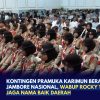 Kontingen Pramuka Karimun Berangkat ke Jambore Nasional, Wabup Rocky Titip Pesan Jaga Nama Baik Daerah