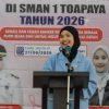 Ketua YKI Hafizha Edukasi Remaja Putri Cegah Kanker Payudara di SMAN 1 Toapaya Bintan