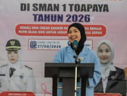 Ketua YKI Hafizha Edukasi Remaja Putri Cegah Kanker Payudara di SMAN 1 Toapaya Bintan