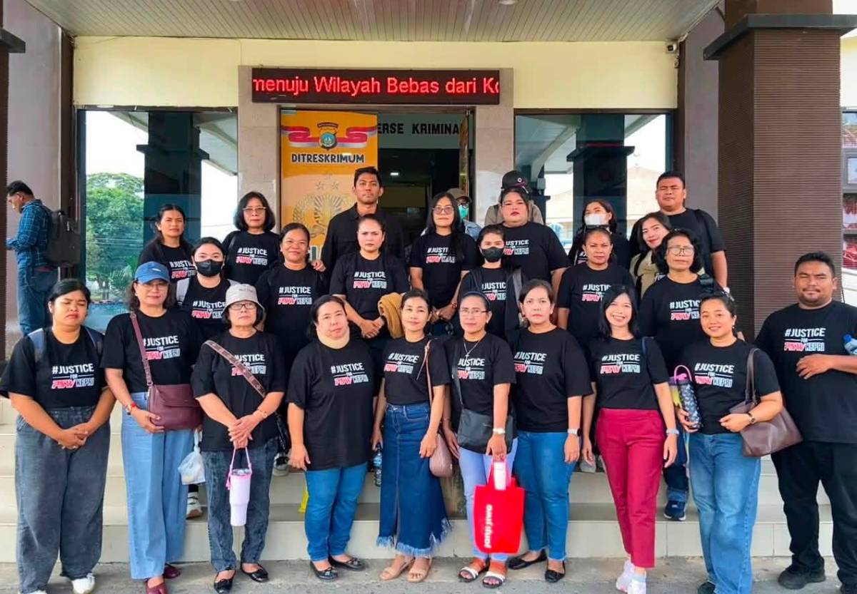 27 Anggota PSW Tanjungpinang Datangi Polda Kepri, Laporkan Pengurus Terkait Gagal Berangkat ke Pesparawi.