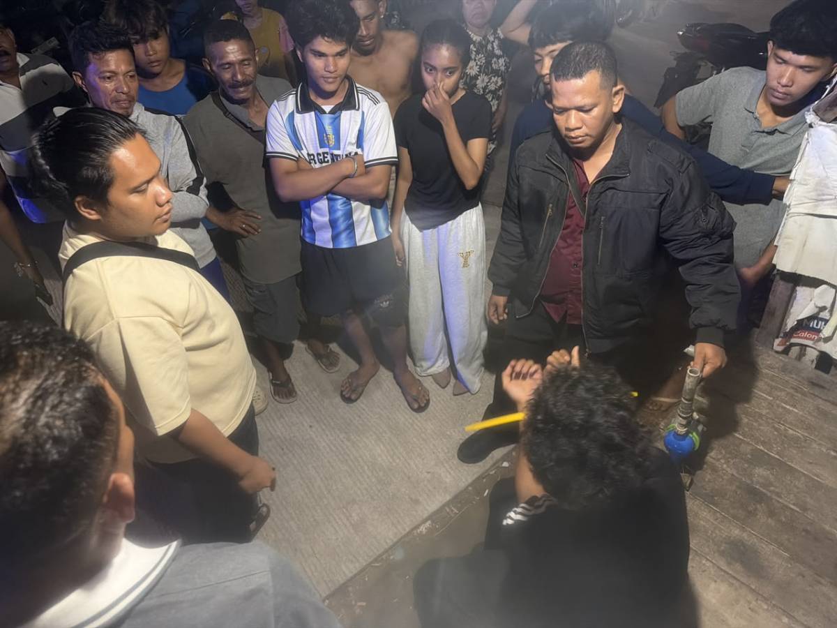 Polsek Batu Aji Amankan Terduga Pelaku Pencurian di Marina Green.