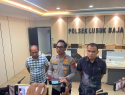 Polsek Lubu Baja Amankan Dua Tersangka Narkoba dan Sita 74 Cartridge Vape Mengandung Etomidate