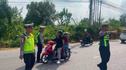 Satlantas Polres Bintan Kedepankan Edukasi, 30 Pelanggar Hanya Diberi Teguran