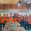 Satpolairud Polres Karimun Bagikan Ratusan Life Jacket ke Nelayan