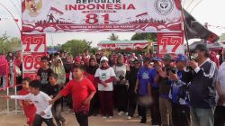Semarak dan Penuh Kebersamaan, Demokrat Karimun Gelar Jalan Santai Bersama Masyarakat