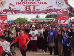 Semarak dan Penuh Kebersamaan, Demokrat Karimun Gelar Jalan Santai Bersama Masyarakat