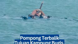 Pompong Terbalik Tujuan Kampung Bugis, Tujuh Penumpang Selamat