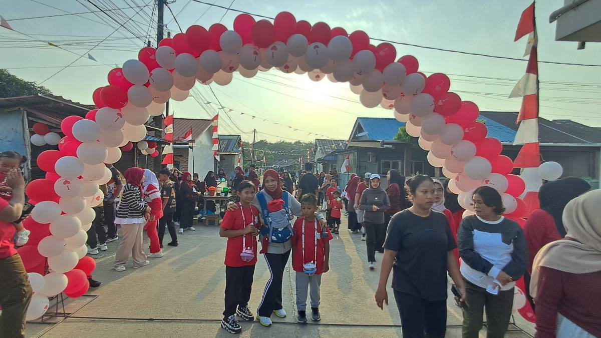 Kompak, Warga di Dua Perumahan di Sei Lekop Gelar Berbagai Acara Meriahkan HUT ke-81 Kemerdekaan RI.