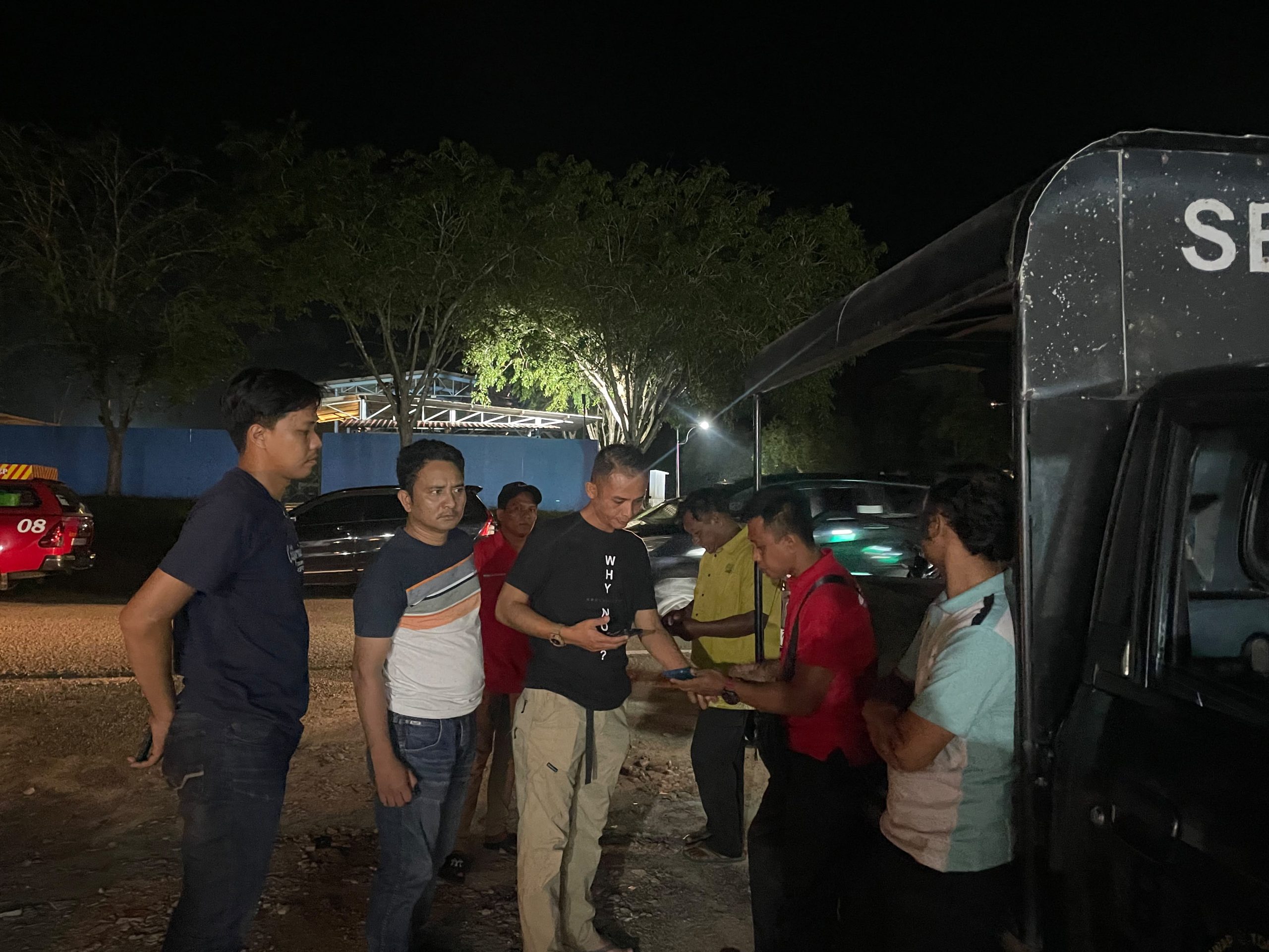 Diduga Tanpa Lampu Penanda, Dua Boat Bertabrakan di Perairan Lagoi, Dua WNA Polandia Terluka.