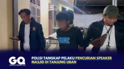Polisi Tangkap Pelaku Pencurian Speaker Masjid di Tanjung Uban