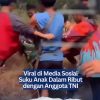 Viral di Media Sosial Suku Anak Dalam Ribut dengan Anggota TNI
