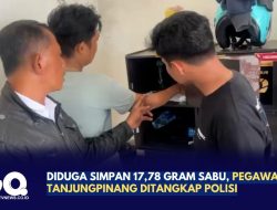 Diduga Simpan 17,78 Gram Sabu, Pegawai SPBU Tanjungpinang Ditangkap Polisi