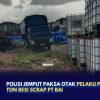 Polisi Jemput Paksa Otak Pelaku Pencurian 49 Ton Besi Scrap PT BAI