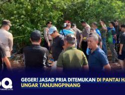 Geger! Jasad Pria Ditemukan di Pantai Haji Ungar Tanjungpinang