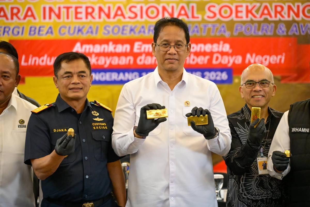 Bea Cukai Gagalkan Penyelundupan 23,793 Kg Emas Senilai Rp63 Miliar, Menkeu: Bea Cukai Terus Adaptif Hadapi Modus Baru.