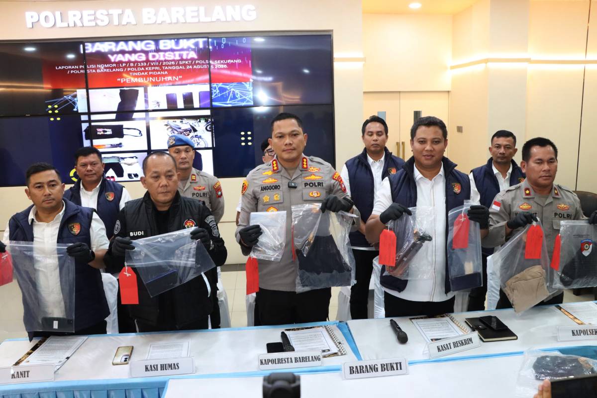 Satreskrim Polresta Barelang Ungkap Kasus Pembunuhan di Hutan Mentarau, Suami Siri Jadi Tersangka.