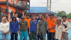 SAR Natuna Serahkan 4 Warga Tersesat di Hutan Gunung Bedung Dalam Kondisi Selamat Kepada Keluarga