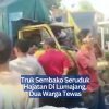 Truk Sembako Seruduk Hajatan Di Lumajang, Dua Warga Tewas