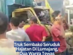 Truk Sembako Seruduk Hajatan Di Lumajang, Dua Warga Tewas