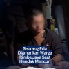 Seorang Pria Diamankan Warga Rimba Jaya Saat Hendak Mencuri