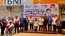 12 Atlet Bersaing di Kerjurda Para Tenis Meja Kepri, Pemerintah Dukung Pembinaan dan Pengembangan Atlet Difabel