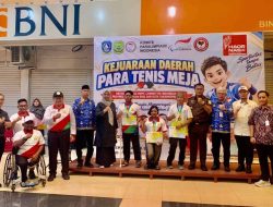 12 Atlet Bersaing di Kerjurda Para Tenis Meja Kepri, Pemerintah Dukung Pembinaan dan Pengembangan Atlet Difabel