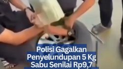 Polisi Gagalkan Penyelundupan 5 Kg Sabu Senilai Rp9,7 Miliar, Disembunyikan di Ban Serep Minibus
