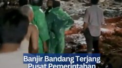Banjir Bandang Terjang Pusat Pemerintahan Kabupaten Solok di Sumatera Barat