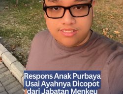 Respons Anak Purbaya Usai Ayahnya Dicopot dari Jabatan Menkeu