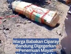 ‎Warga Babakan Ciparay Bandung Digegerkan Penemuan Mayat Wanita dalam Kardus