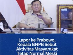 Lapor ke Prabowo, Kepala BNPB Sebut Aktivitas Masyarakat Tetap Normal Meski Asap Karhutla Tebal