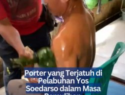 Porter yang Terjatuh di Pelabuhan Yos Soedarso dalam Masa Pemulihan