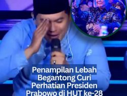 Penampilan Lebah Begantong Curi Perhatian Presiden Prabowo di HUT ke-28 PAN
