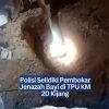 Polisi Selidiki Pembokar Jenazah Bayi di TPU KM 20 Kijang