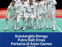 Bulutangkis Beregu Putra Raih Emas Pertama di Asian Games 2026