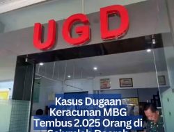 Kasus Dugaan Keracunan MBG Tembus 2.025 Orang di Sejumlah Daerah